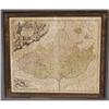 Image 1 : FRAMED ANTIQUE MAP OF MORAVIA by Johannes Bap