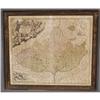 Image 1 : FRAMED ANTIQUE MAP OF MORAVIA by Johannes Bap