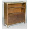 Image 1 : FRENCH TAMBOUR DOOR BIBLIOTEC with marble top