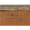 Image 2 : FRENCH TAMBOUR DOOR BIBLIOTEC with marble top