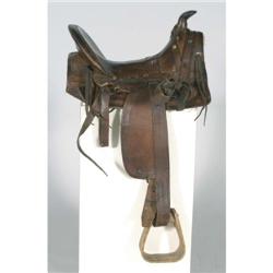 BONA ALLEN SADDLE owned and used by Carl Moon