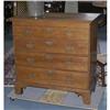 Image 1 : CHIPPENDALE WALNUT BLANKET CHEST, lift top bo