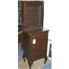 Image 1 : MAHOGANY DENTAL CABINET, six graduated drawer