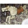 Image 1 : CAST METAL CAROUSEL HORSE, CONDITION:  paint