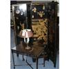 Image 1 : CHINESE LACQUERED SCREEN, CONDITION:  excelle