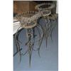 Image 1 : PAIR OF FRENCH WIRE PLANTERS, contemporary, r
