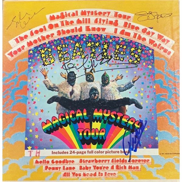 Signed Beatles Magical Mystery Tour Album