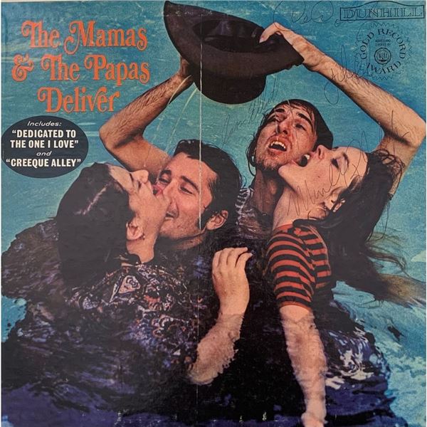 Signed The Mamas And The Papas The Mamas and the Papas Deliver Album Cover