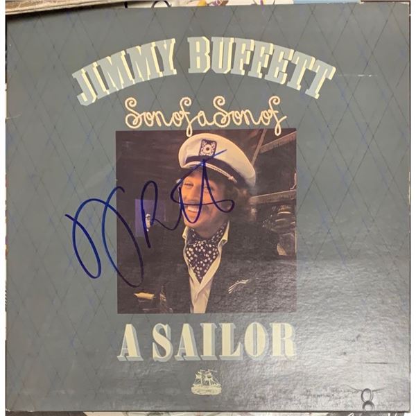 Signed Jimmy Buffett, Son of a Son of a Sailor Album Cover