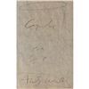 Image 1 : Signed Andy Warhol Pea Soup Sketch