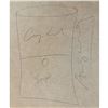 Image 1 : Signed Andy Warhol Soup Can Sketch
