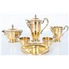 Image 1 : French Vermiel Silver Tea Service, 50 OZT