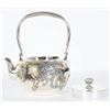 Image 7 : Japanese Sterling Silver Teapot, 20.5 ozt