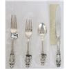 Image 12 : Large Set of Towle Sterling Flatware, 187 OZT