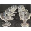 Image 1 : Set of (8) Steuben Champagne Glasses