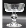 Image 2 : Set of (8) Steuben Champagne Glasses