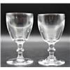Image 5 : Steuben Port Wine Goblets