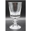Image 2 : Set of (6) Steuben Crystal Wine Tear Drop Glasses