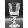 Image 3 : Set of (6) Steuben Crystal Wine Tear Drop Glasses