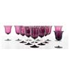 Image 1 : Set of (13) Carder Steuben Amethyst Wine Goblets