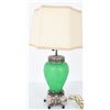 Image 8 : Steuben Green Jade Table Lamp