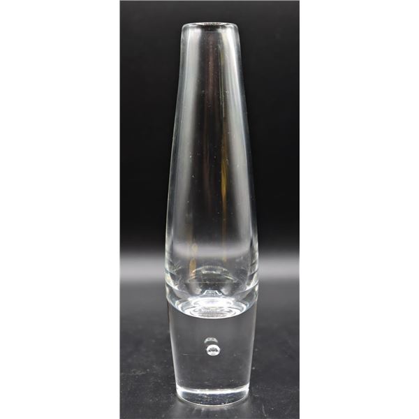 Signed Steuben Glass Tear Drop Bud Vase
