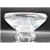 Image 5 : Large Steuben Crystal Footed Bowl, Signed