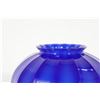 Image 3 : Steuben Cobalt Ribbed Art Glass Vase