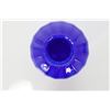 Image 4 : Steuben Cobalt Ribbed Art Glass Vase