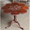 Image 8 : Antique Carved Wine Table