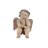 Image 1 : Hand-Carved Seated Cherub Figure