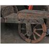 Image 9 : Antique Wood Rustic Wheelbarrow / Wagon