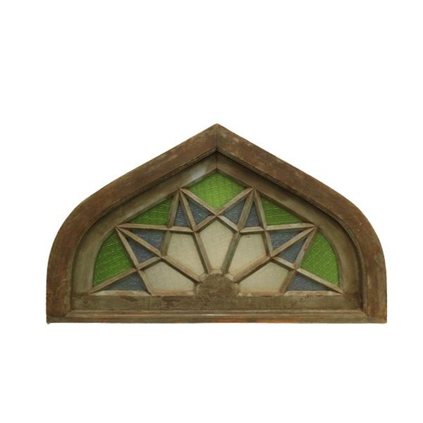 Early 20th C. Stained Glass Window