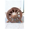 Image 4 : Decorative Cart Wheel Wooden Accessory