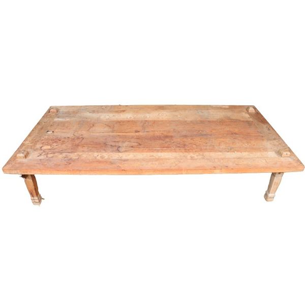 19th C Teakwood Takhat/Prayer Table from Gujarat