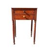 Image 1 : Antique Two Drawer Side Table