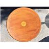 Image 5 : Antique Wooden Wine Table w Inlay