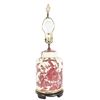 Image 1 : Chinese Style Red & White Lamp