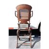 Image 11 : Antique Carved Wood Conversion High Chair Rocker