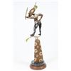 Image 13 : Thomas Wargin (20/21st c) Amer, (2)Bronze Figurals