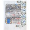 Image 2 : 15th C. Illuminated Manuscript Leaf