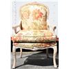 Image 2 : Pair of Hand-Carved Wooden & Upholstered Chairs