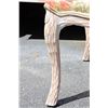 Image 6 : Pair of Hand-Carved Wooden & Upholstered Chairs