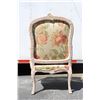 Image 8 : Pair of Hand-Carved Wooden & Upholstered Chairs