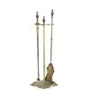 Image 1 : Antique Brass Fireplace Tools