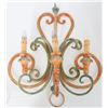 Image 2 : Pair of Polychrome Metal Wall Sconces