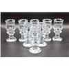 Image 2 : (8) Stemmed Apertif Glasses