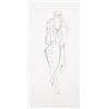 Image 2 : Signed Pencil Drawing of a Woman