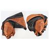 Image 8 : (2) Molded Leather Wall Masks