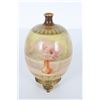 Image 2 : Hand-Painted Figural Ceramic Vase